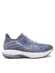 Mizuno Buty do biegania Wave Rider 28 J1GD240327 Fioletowy. Fioletowe obuwie sportowe damskie Mizuno, bez wzorów, z materiału, do biegania. Za 439.99 zł.