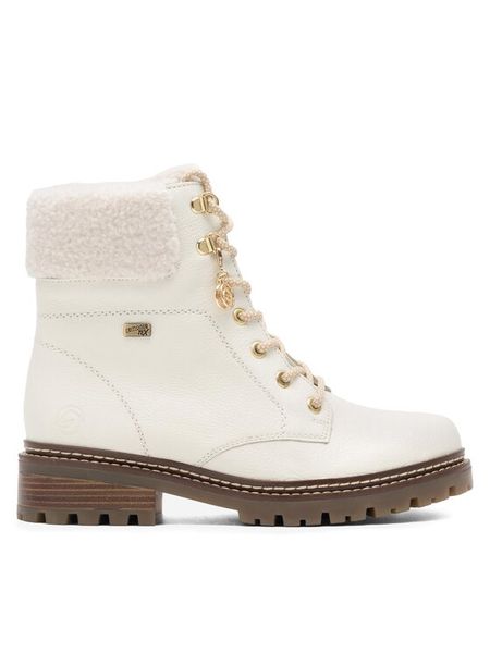 Remonte Trapery D0B74-81 Biały. Białe śniegowce i trapery męskie Remonte, z materiału, bez zapięcia. Za 539.99 zł.