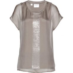 Tunika z cekinami bonprix brunatny. Tuniki damskie marki bonprix. Za 79.99 zł.