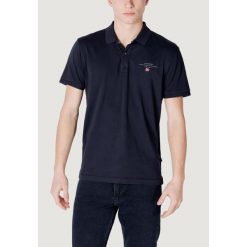 Polo z krótkim rękawem Mężczyzna NAPAPIJRI ELBAS JERSEY. Niebieskie koszulki polo męskie Napapijri, m, bez wzorów, z bawełny, bez ramiączek. Za 249.15 zł.
