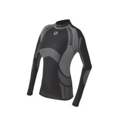 Koszulka narciarska damska Sesto Senso Thermo Active Grigio Woman termoaktywna. Czarne koszulki sportowe damskie Sesto Senso, xl, bez wzorów, z poliamidu, bez kołnierzyka, bez ramiączek, narciarskie. W wyprzedaży za 119.00 zł.