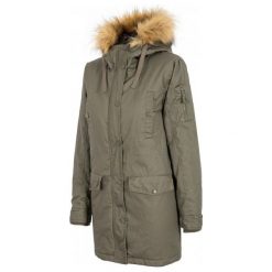 4F Kurtka Damska H4Z17 kud010 Brąz Xs. Brązowe kurtki sportowe damskie 4f, na zimę. W wyprzedaży za 239.00 zł.