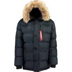 Parka "Dimitry" w kolorze granatowym. Parki męskie marki bonprix. W wyprzedaży za 318.95 zł.