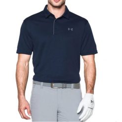 Polo Under Armour Tech. Niebieskie buty sportowe męskie Under Armour, m, bez wzorów, sportowe, bez ramiączek. Za 240.50 zł.