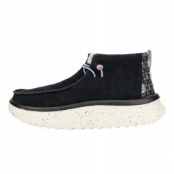 HEYDUDE Damskie Botki Wendy Peak Hi. Czarne botki damskie Hey dude, z materiału, bez obcasa, bez zapięcia. Za 419.00 zł.