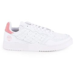 Buty adidas Supercourt W EF5925 białe. Białe obuwie sportowe damskie bez wzorów, z materiału. Za 544.84 zł.