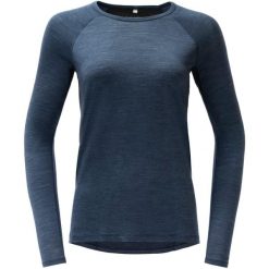 Bluza termoaktywna damska Devold Endurance Merino 130 Shirt. Niebieskie bluzy damskie Devold, m, bez wzorów, z materiału, bez kaptura. Za 357.49 zł.