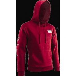 Bluza z kapturem LEATT Hoodie Core. Czerwone bluzy męskie LEATT, m, bez wzorów, z kapturem. W wyprzedaży za 332.10 zł.