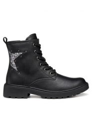 Geox Botki J Casey J9420G 03WEW C9B1G D Czarny. Czarne botki dziewczęce Geox, ze skóry, bez zapięcia. Za 309.99 zł.