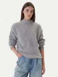 Mustang Sweter Erin 1016786 Szary Relaxed Fit. Szare swetry damskie Mustang, xs, bez wzorów, z syntetyku, bez kołnierzyka, bez ramiączek, bez kaptura. Za 349.99 zł.