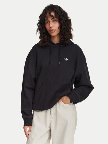 Adidas Bluza Essentials KR3605 Czarny Oversize. Czarne bluzy damskie Adidas, xs, bez wzorów, z bawełny, bez kaptura. Za 246.99 zł.