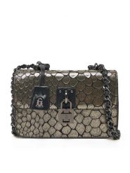 Steve Madden Torebka Bscale SM13001578 Srebrny. Szare listonoszki damskie Steve Madden, bez wzorów, ze skóry, bez dodatków. Za 309.99 zł.