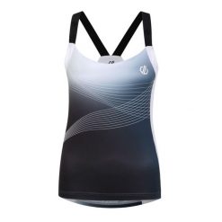 Top Damski Ombre AEP Jazda Rowerem. Czarne koszulki sportowe damskie Dare 2b, bez wzorów, bez kołnierzyka, bez ramiączek, rowerowe. Za 63.99 zł.