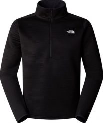 Bluza bez kaptura The North Face Dotknit Thermal 1/4 Zip - tnf black. Czarne bluzy męskie The North Face, m, bez wzorów, bez kaptura. Za 479.38 zł.