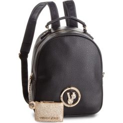 Plecak VERSACE JEANS - E1VSBBV3 70790 899. Czarne plecaki damskie Versace Jeans, z jeansu. Za 729.00 zł.