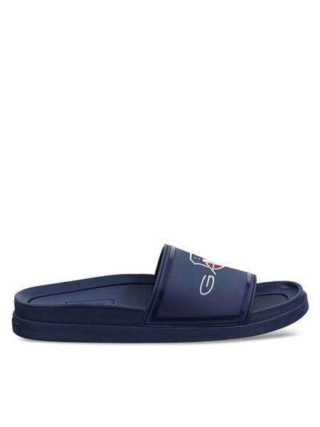 Gant Klapki 32609300 Granatowy. Niebieskie klapki męskie GANT, z syntetyku. Za 194.99 zł.