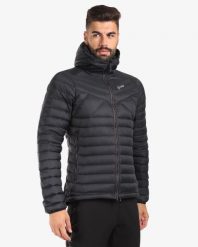 Kurtka puchowa Kilpi Pyramiden. Czarne kurtki sportowe męskie Kilpi, m, bez wzorów, z hardshellu, trekkingowe. Za 524.00 zł.