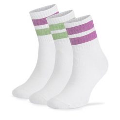 Skarpety krótkie Sprandi. Fioletowe skarpety damskie Sprandi, bez wzorów. Za 24.99 zł.