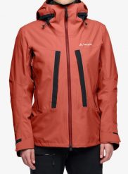 Kurtka z membraną damska Vaude Monviso 2,5L Jacket. Czerwone kurtki damskie Vaude, l, bez wzorów, z materiału, bez kaptura. Za 919.59 zł.