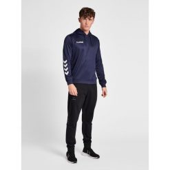 Bluza do piłki ręcznej męska Hummel hml PROMO Poly z kapturem. Niebieskie bluzy męskie Hummel, m, bez wzorów, z kapturem, do piłki ręcznej. Za 155.50 zł.
