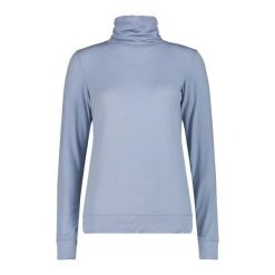 Sweter okrągły dekolt z wełny merino damski CMP. Niebieskie swetry damskie CMP, xl, bez wzorów, z wełny, bez kołnierzyka, bez ramiączek, bez kaptura. Za 270.50 zł.