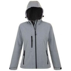 Kurtka Damska Replay Soft Shell. Szare kurtki sportowe damskie SOL'S, l, bez wzorów, bez kaptura, trekkingowe. Za 281.99 zł.