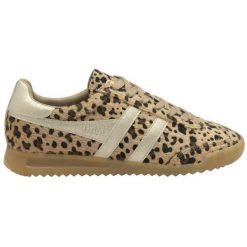 Damskie zamszowe buty sportowe Gola Torpedo Safari. Brązowe obuwie sportowe damskie Gola, bez wzorów, z gumy. Za 505.25 zł.
