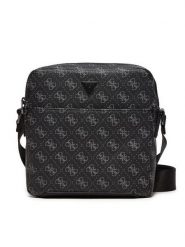 Guess Torebka Eliette HMTOLO P4258 Szary. Szare listonoszki damskie Guess, z aplikacjami, ze skóry, bez dodatków. Za 189.99 zł.