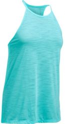 Under Armour Koszulka damska Threadborne Fashion Tank niebieska r. XS (1300283 942). Niebieskie t-shirty damskie Under Armour, xs, bez wzorów, bez kołnierzyka. Za 58.40 zł.