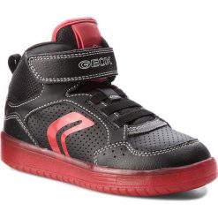 Sneakersy GEOX - J Kommodor B.C J825PC 0BCBU C0048 S Black/Red. Trampki i tenisówki chłopięce marki Geox. W wyprzedaży za 229.00 zł.