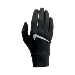 Rękawiczki damskie NIKE W LIGHTWEIGHT TECH RG. Czarne rękawiczki damskie Nike, bez wzorów, sportowe. Za 104.99 zł.