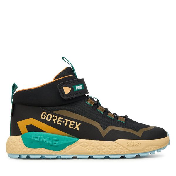 Sneakersy Primigi. Czarne trampki i tenisówki chłopięce Primigi, bez wzorów, z gore-texu, bez zapięcia. Za 399.99 zł.