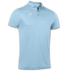 Koszulka polo do tenisa dla chłopców Joma Hobby. Niebieskie t-shirty dla chłopców Joma, bez wzorów, z bawełny, bez ramiączek. Za 229.50 zł.