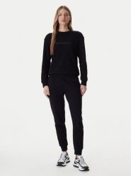 EA7 Emporio Armani Bluza 7W000953 AF15831 Czarny Regular Fit. Czarne bluzy damskie EA7 Emporio Armani, l, bez wzorów, z bawełny, bez kaptura. Za 589.99 zł.