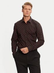Hugo Koszula Kenno 50527863 Czarny Regular Fit. Czarne koszule męskie Hugo, m, bez wzorów, z bawełny, bez kołnierzyka, bez ramiączek. Za 479.99 zł.