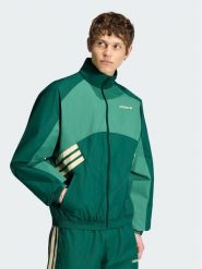 Adidas Bluza Munich 93 KT4321 Zielony Loose Fit. Zielone bluzy męskie Adidas, m, bez wzorów, z syntetyku, bez kaptura. Za 349.99 zł.