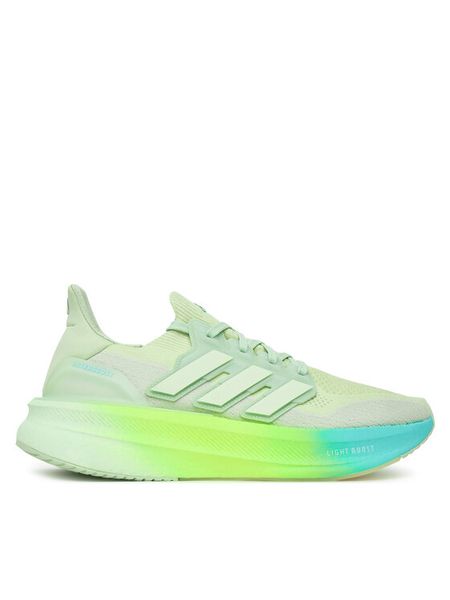 Adidas Buty do biegania Ultraboost 5 JH9068 Zielony. Zielone buty sportowe męskie Adidas, z materiału, bez zapięcia, do biegania. Za 649.99 zł.