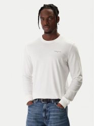 Tommy Jeans Longsleeve Chest Linear DM0DM21594 Écru Regular Fit. Bluzki z długim rękawem męskie Tommy Jeans, m, bez wzorów, z bawełny, bez kołnierzyka. Za 169.99 zł.