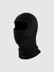 4F Kominiarka z wełną merino uniseks - czarna L/XL. Czarne czapki i kapelusze damskie 4f, na zimę, bez wzorów, z wełny. Za 129.99 zł.