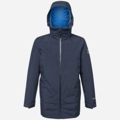 Parka Outdoor lifestyle męska CHAMONIX WARM. Niebieskie parki męskie Millet, l, bez wzorów, z materiału, klasyczne, bez kaptura. Za 1,742.40 zł.