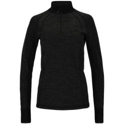 Bluza termoaktywna damska Whistler Candee Merino. Szare bluzy sportowe damskie Whistler, bez wzorów, bez kaptura, narciarskie. Za 219.99 zł.