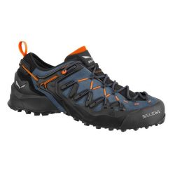 Buty Podejściowe Męskie Salewa Wildfiredge Gtx. Niebieskie trekkingi męskie Salewa, trekkingowe. Za 1,015.00 zł.