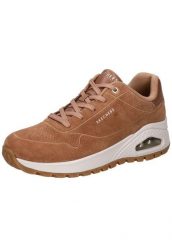 Buty SKECHERS UNO RUGGED-CHILLPROO Brązowy. Brązowe trekkingi damskie Skechers, trekkingowe. Za 405.30 zł.