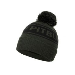 Czapka męska Pitbull zimowa Bubble Small Logo II. Zielone czapki i kapelusze męskie PITBULL, na zimę, bez wzorów, sportowe. Za 59.00 zł.