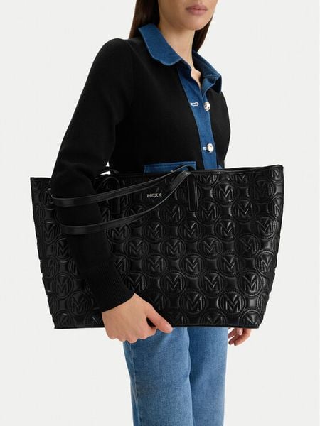 MEXX Torebka CEO-MEXX-L-014-09 Czarny. Czarne torebki do ręki damskie Mexx, bez wzorów, z materiału, bez dodatków. Za 249.99 zł.