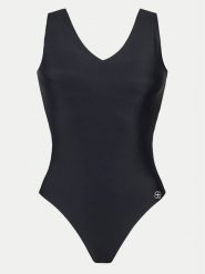 Dorina Body Harper D01604M Czarny Slim Fit. Czarne bluzki damskie Dorina, m, bez wzorów, z syntetyku, bez kołnierzyka, bez ramiączek. Za 59.99 zł.