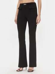 Rinascimento Spodnie materiałowe CFC0117520003 Czarny Bootcut Fit. Czarne spodnie materiałowe damskie Rinascimento, xl, bez wzorów, z materiału. Za 459.99 zł.