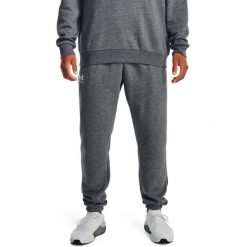 Dres męski Under Armour Essential Fleece Jogger Szary Szary 2xl. Szare spodnie sportowe męskie Under Armour, m, bez wzorów, z bawełny, do biegania. Za 334.99 zł.