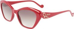 Liujo Damskie okulary przeciwsłoneczne LIUJO WOMEN LJ756S-601 (Szkło/Zausznik/Mostek) 53/18/140 mm) NoSize. Okulary przeciwsłoneczne damskie Liujo. Za 244.68 zł.