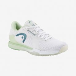 Damskie buty do padla Head Sprint Pro 4.0. Białe obuwie sportowe damskie Head, bez wzorów, do biegania. W wyprzedaży za 612.00 zł.
